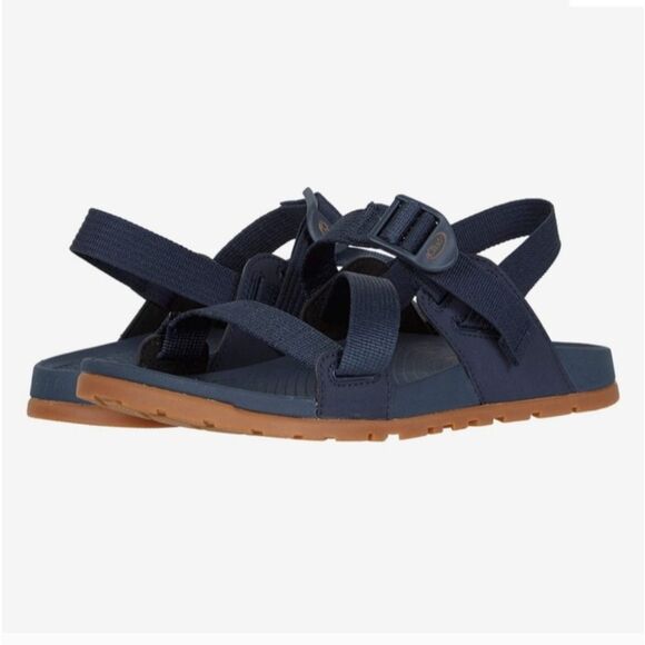 Chaco Women's Navy Blue Lowdown Sandal JCH108204 Size 12 - Picture 1 of 9
